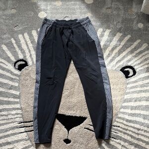 Black and white Oakley Athletic Pants